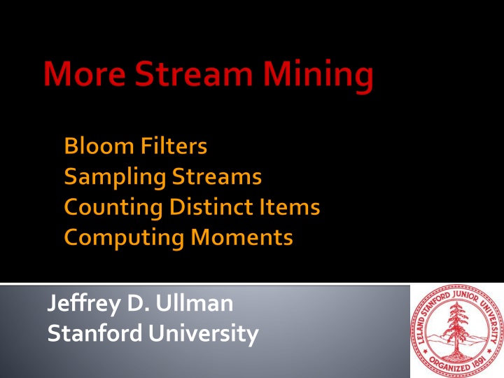 jeffrey d ullman stanford university