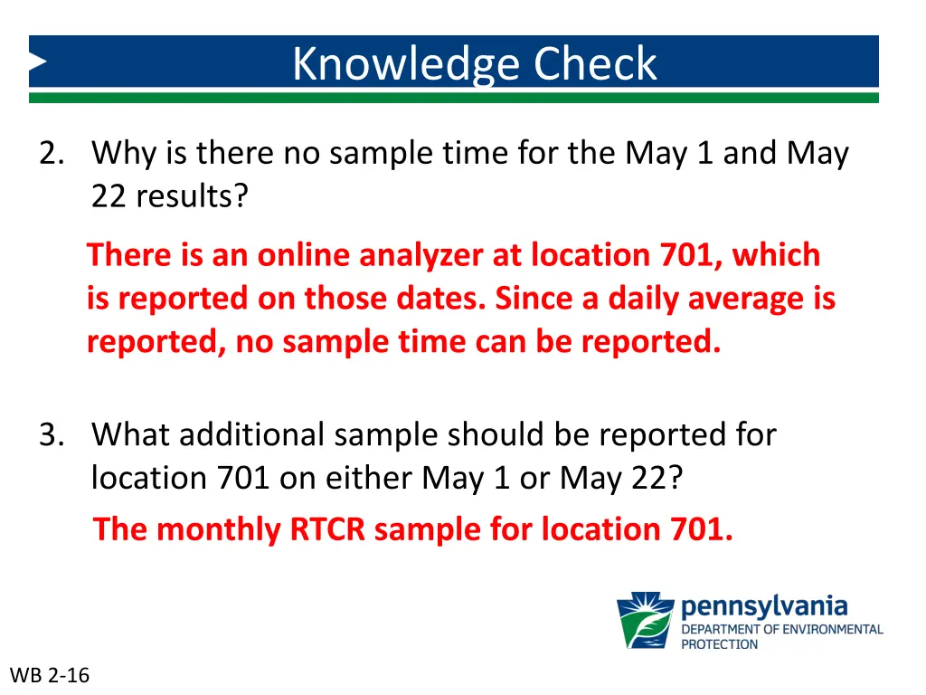 knowledge check 7