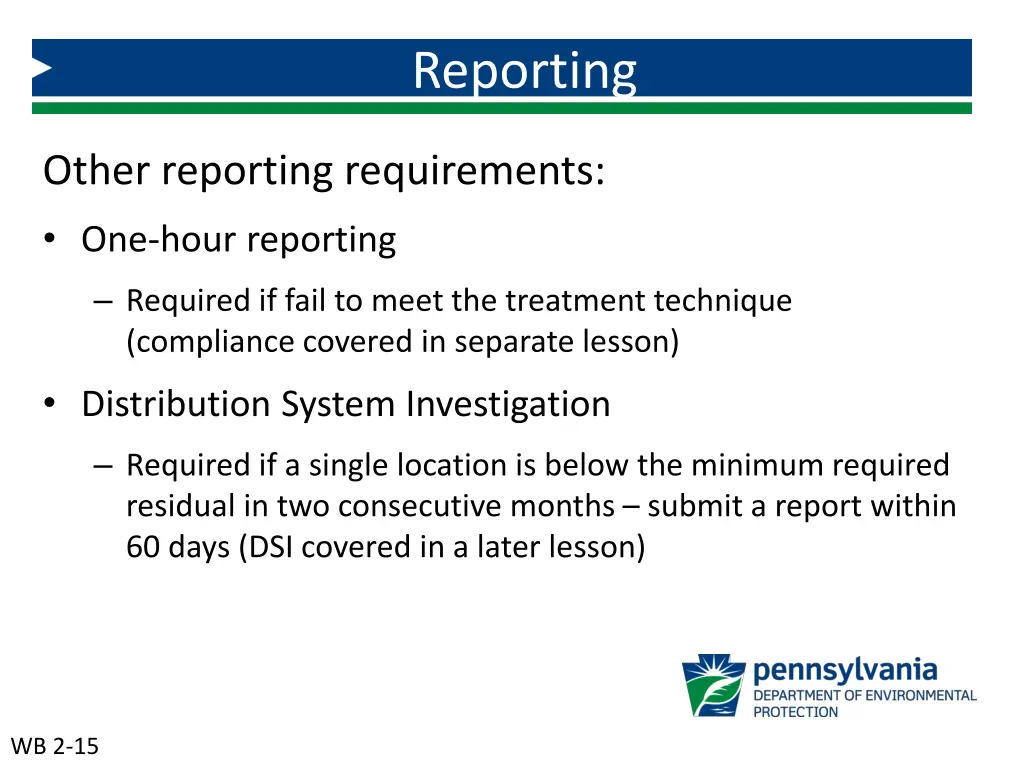 reporting 10