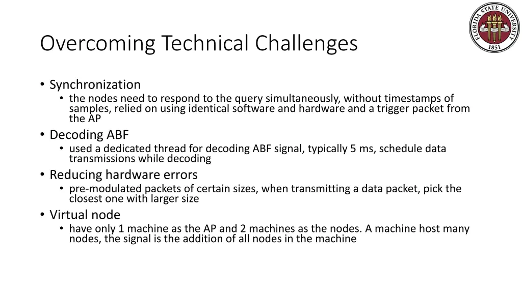 overcoming technical challenges