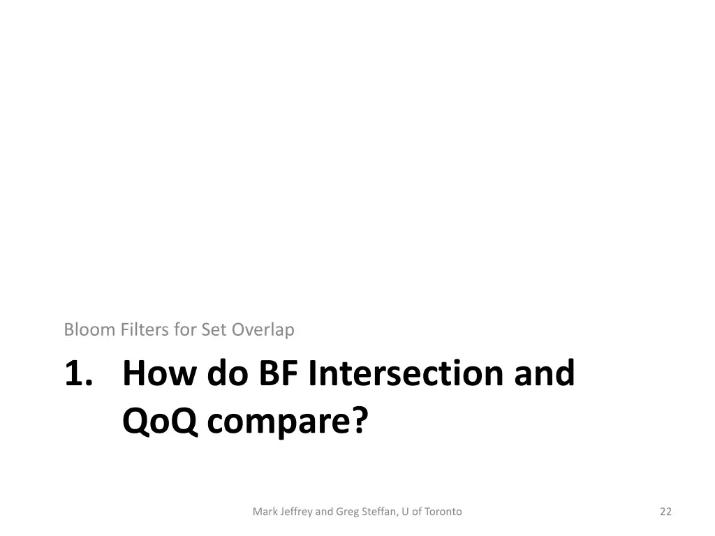 bloom filters for set overlap