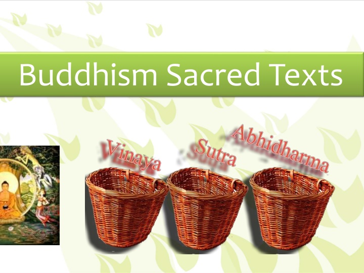 buddhism sacred texts