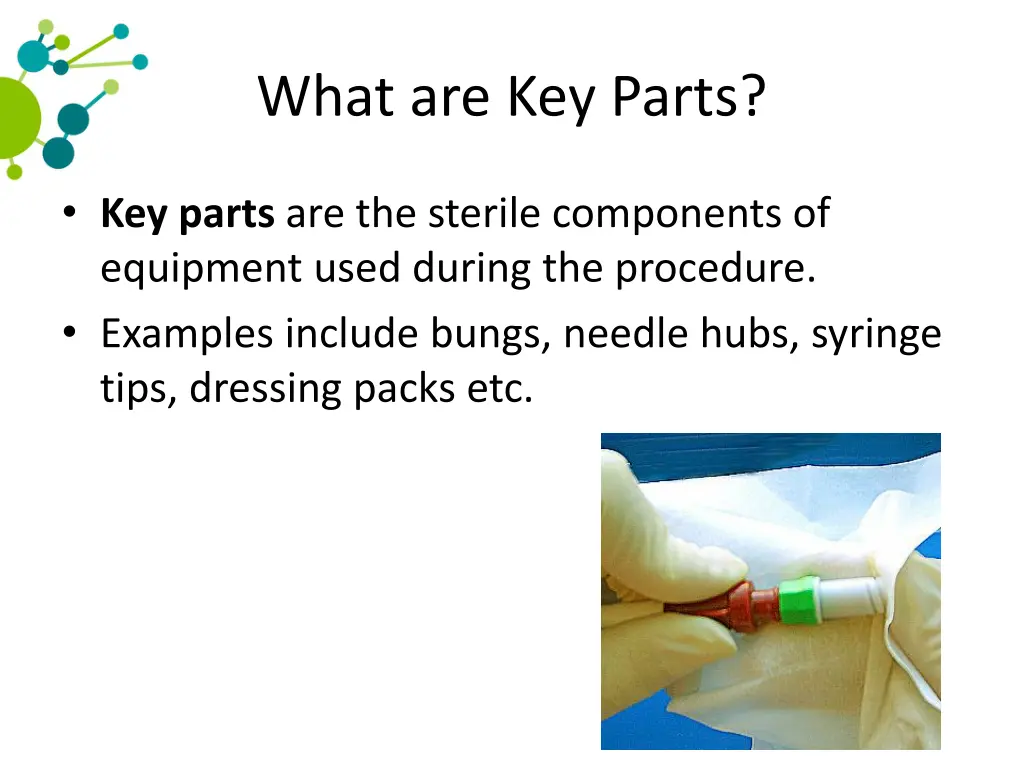 what are key parts
