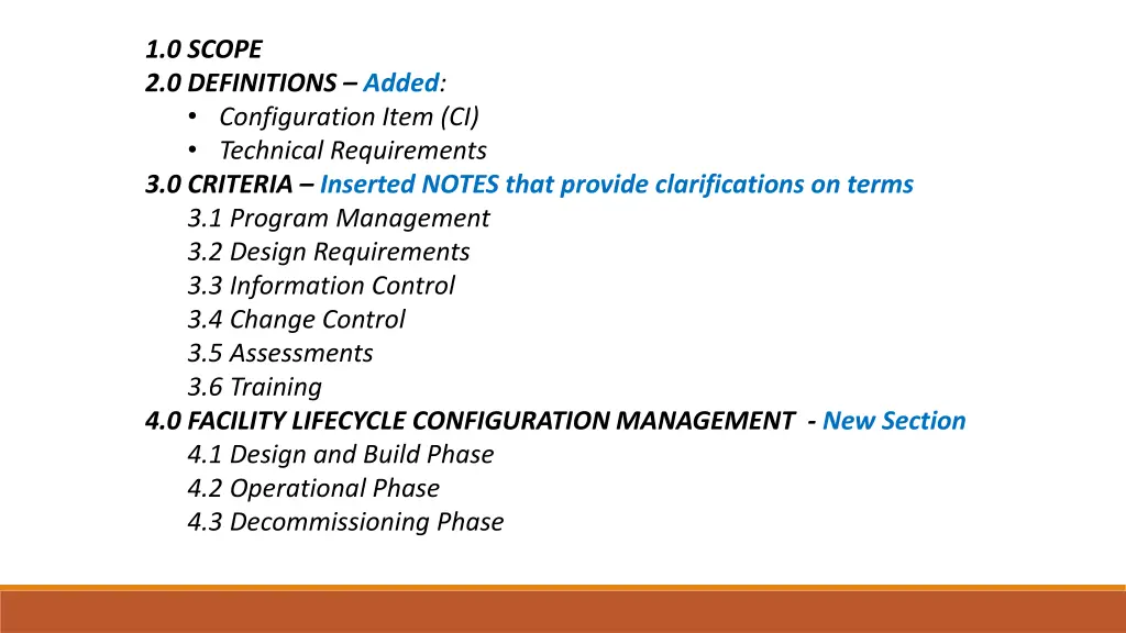 1 0 scope 2 0 definitions added configuration