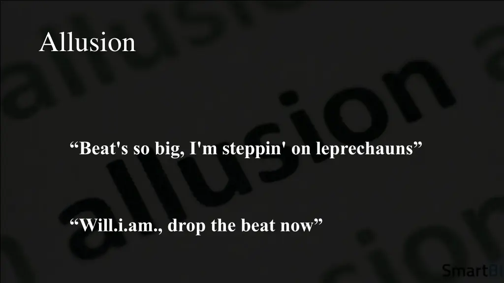 allusion