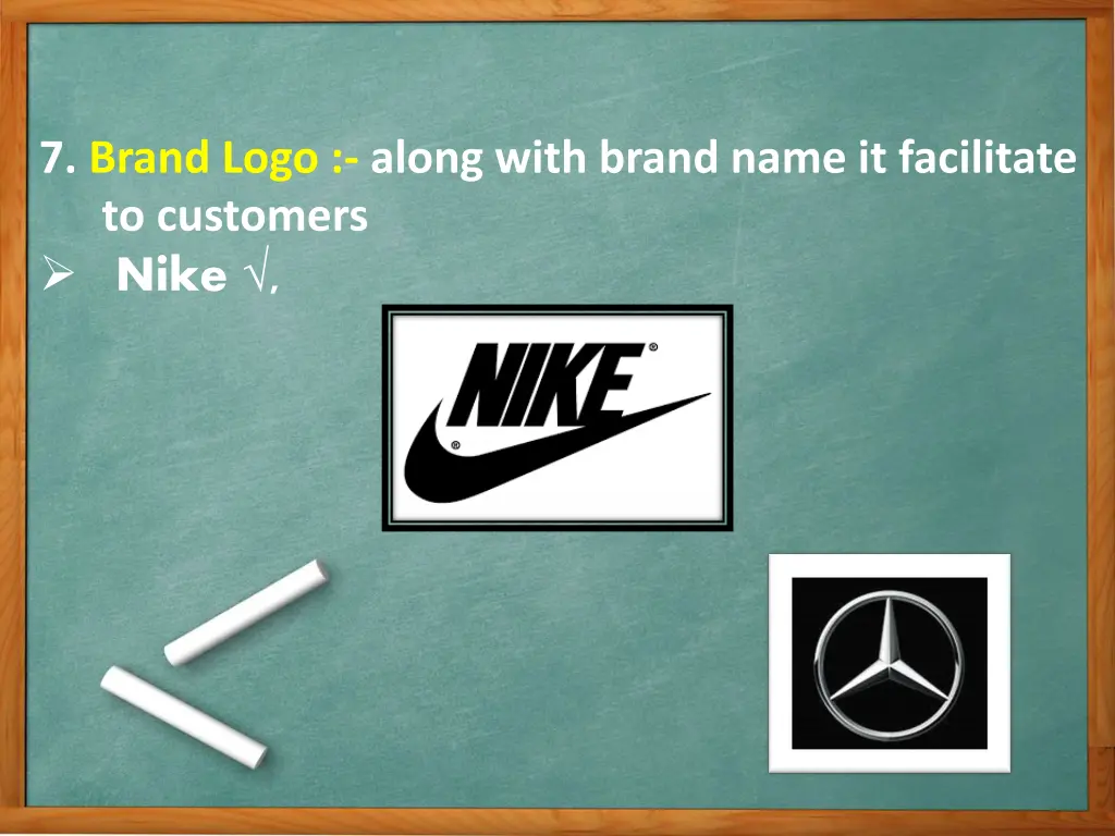 7 brand logo along with brand name it facilitate