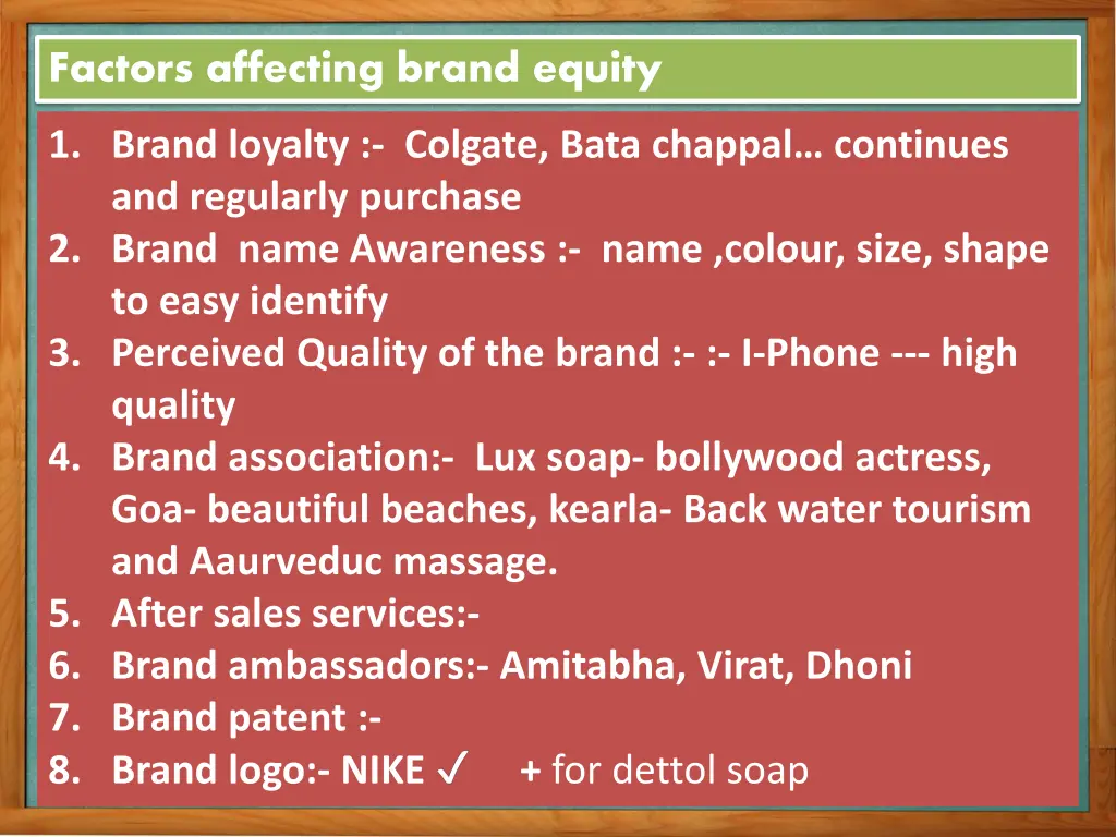 factors affecting brand equity 1
