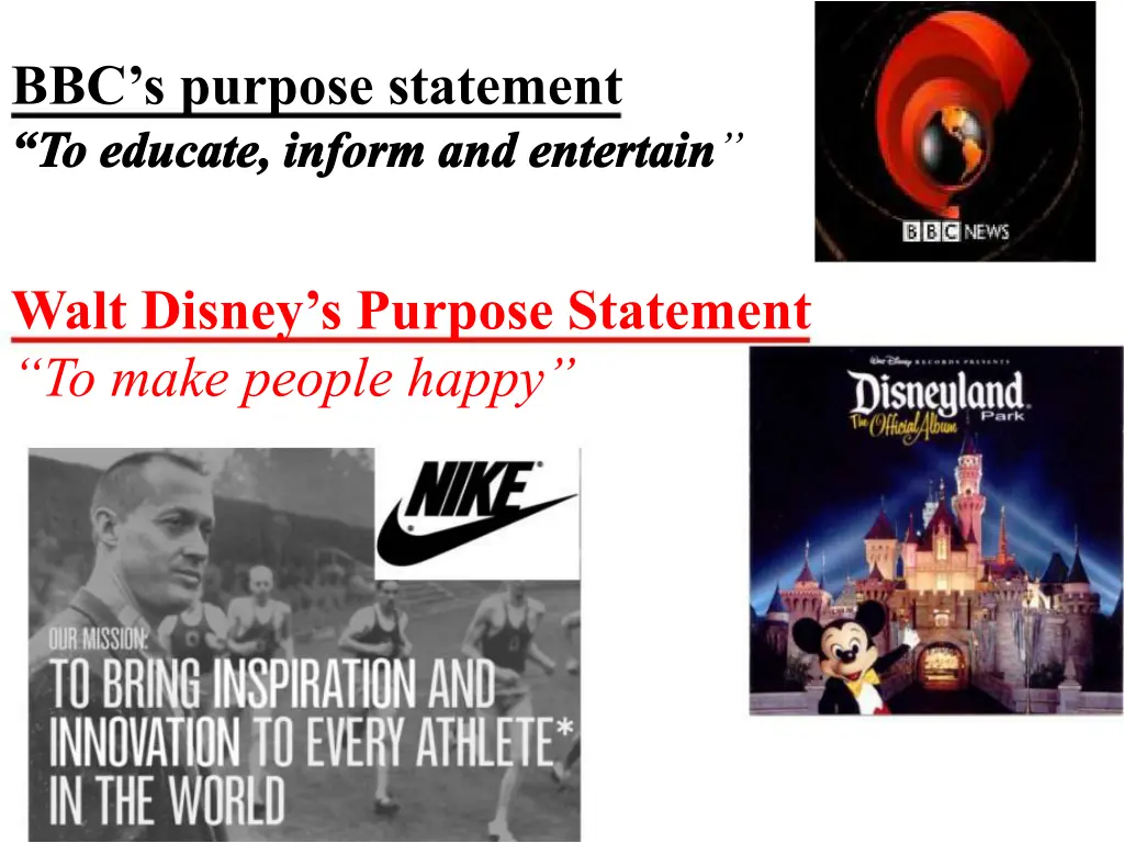 bbc s purpose statement to educate inform