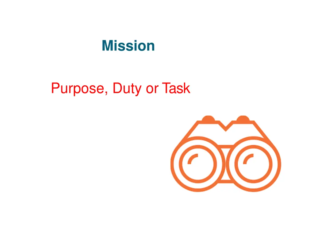 mission