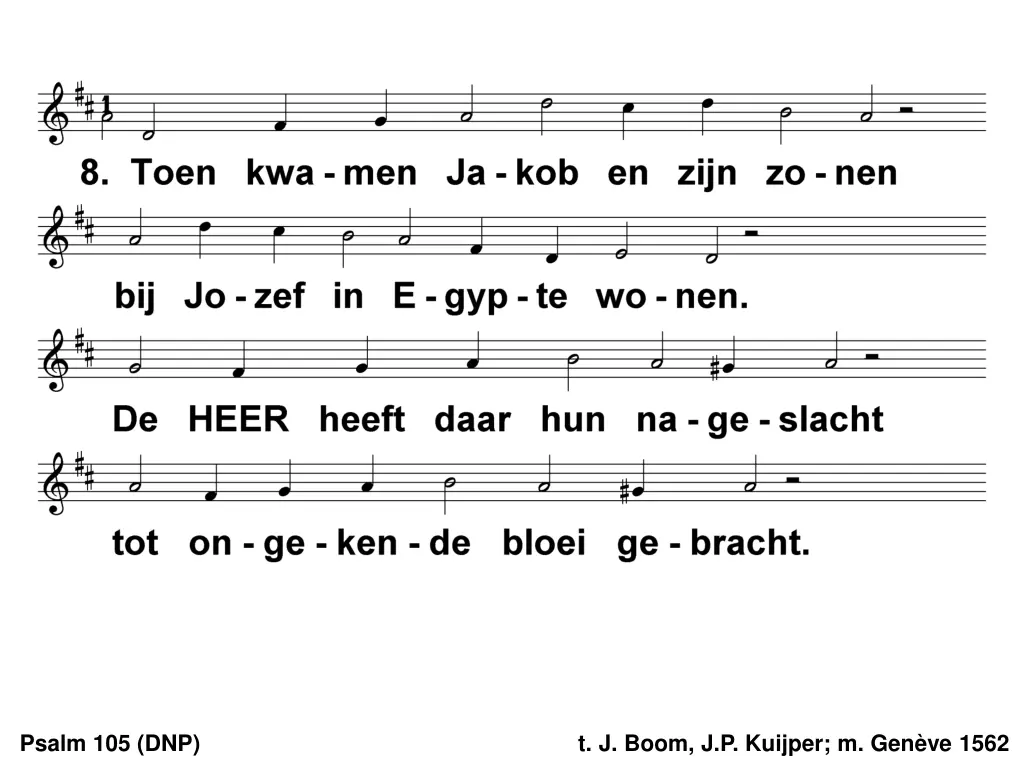 psalm 105 dnp 14