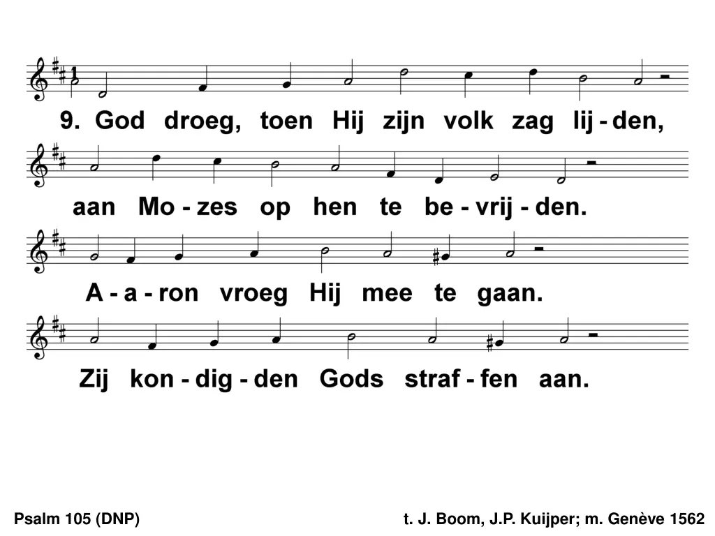 psalm 105 dnp 16