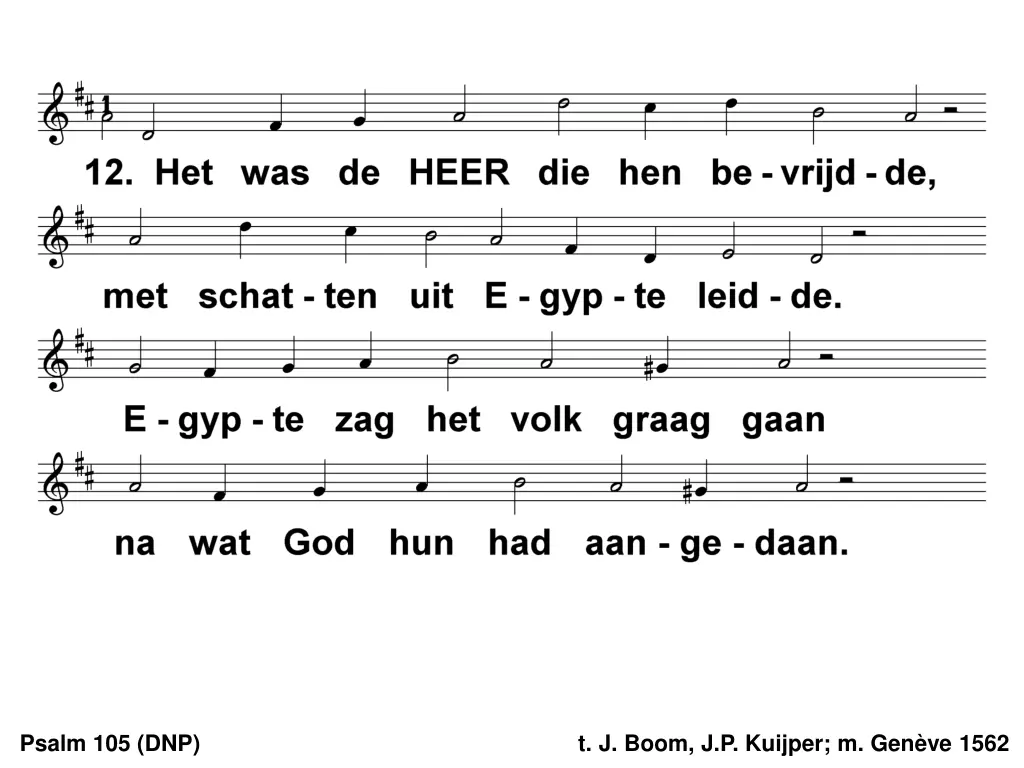 psalm 105 dnp 22