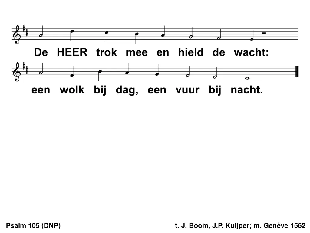 psalm 105 dnp 23