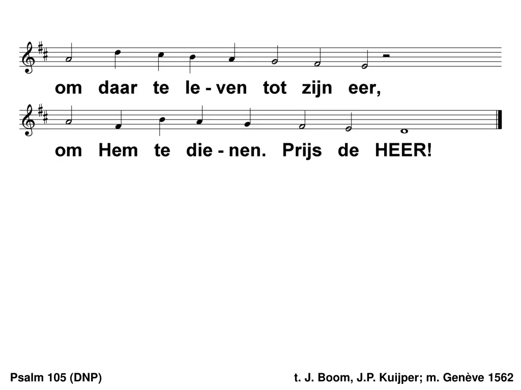 psalm 105 dnp 27