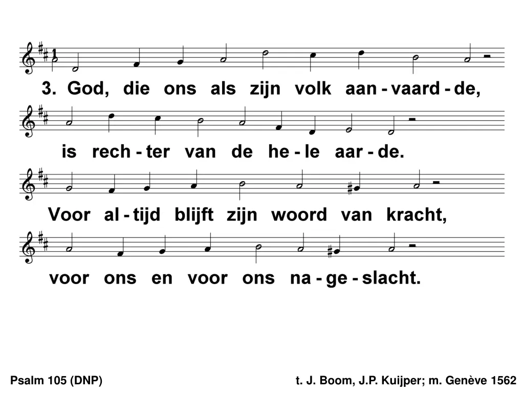 psalm 105 dnp 4