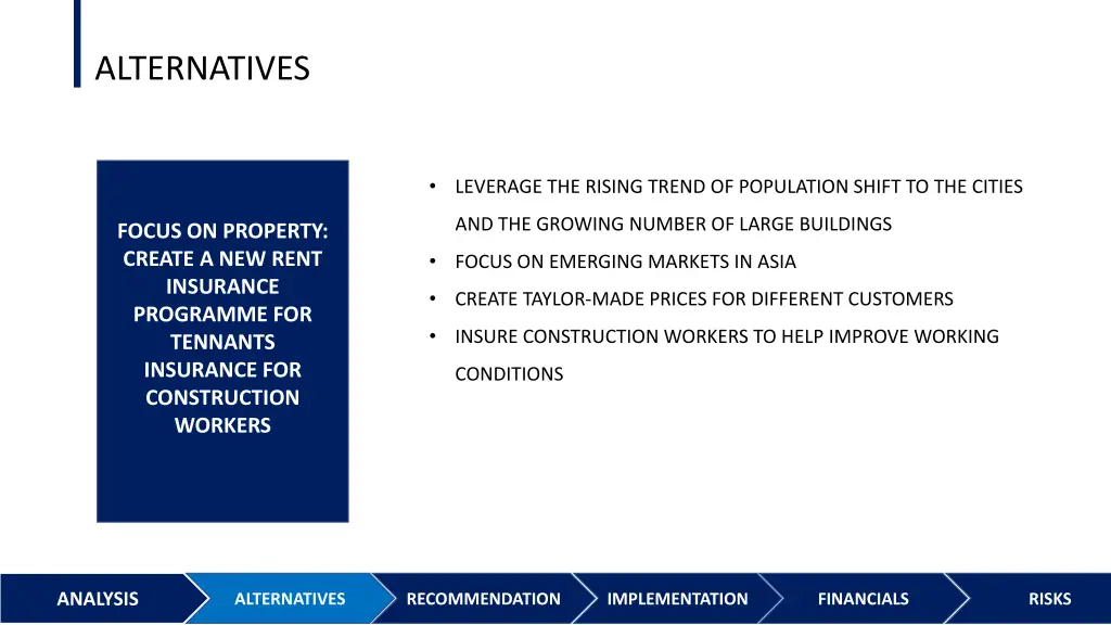 alternatives 4