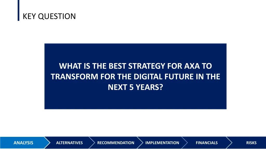 key question