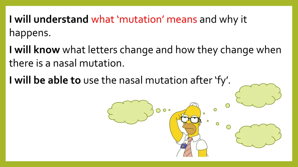 i will understand what mutation means