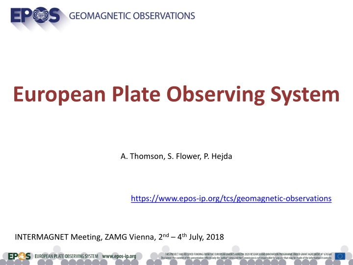 european plate observing system