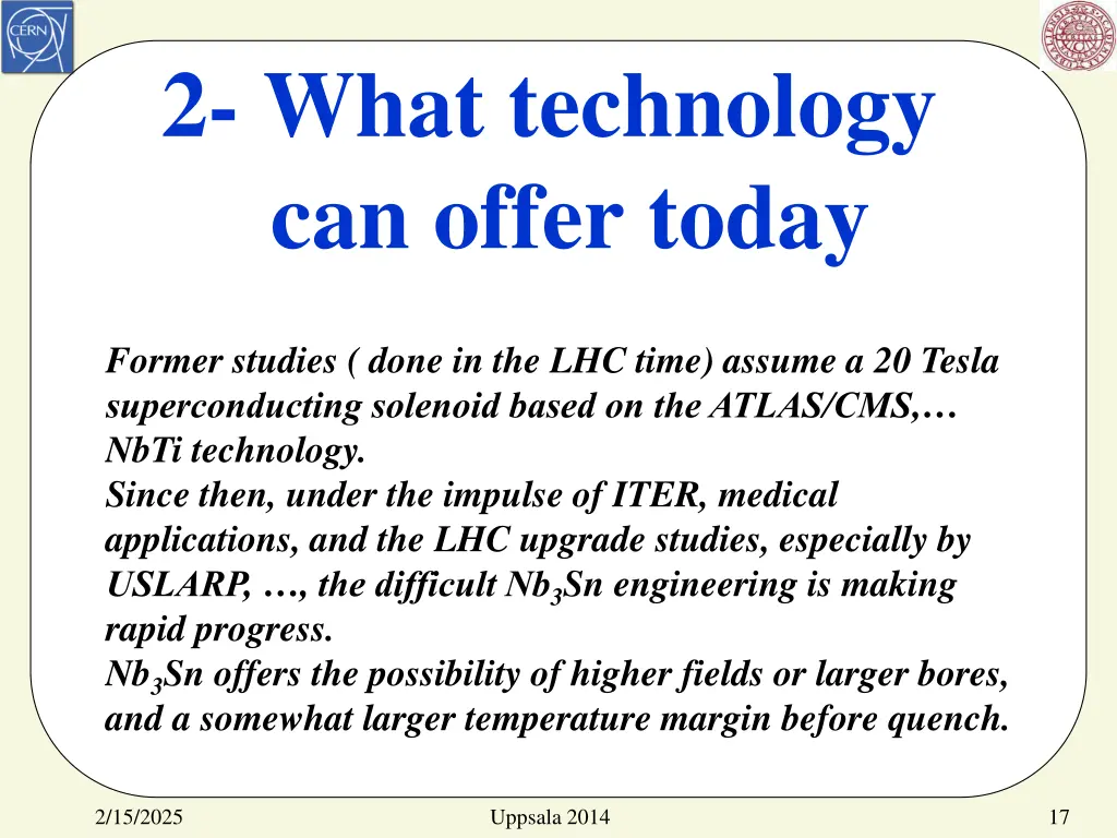 2 what technology can offer today