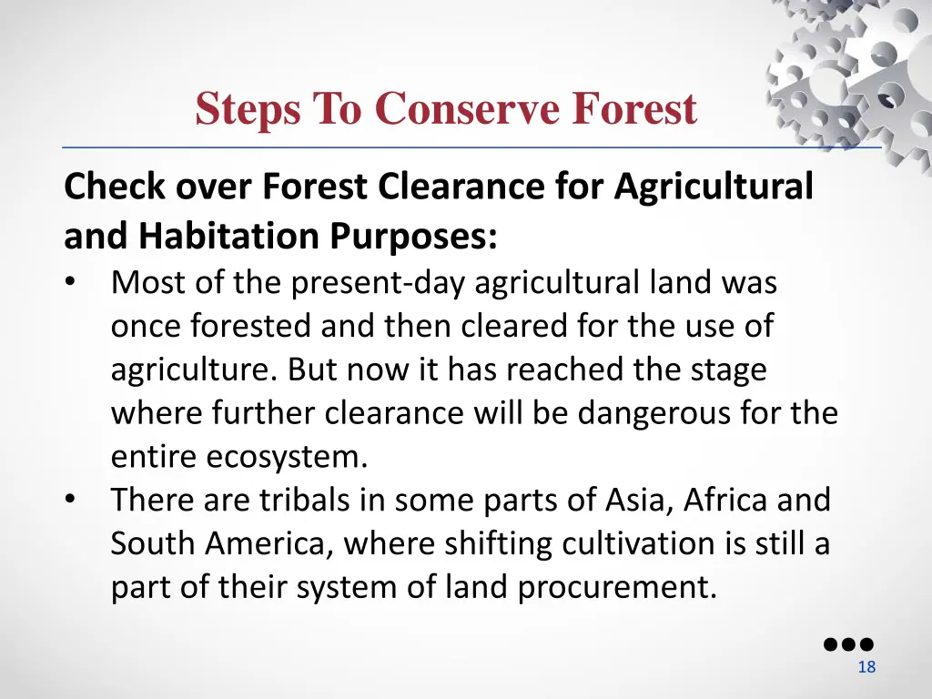 steps to conserve forest 3