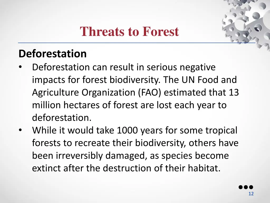 threats to forest 1