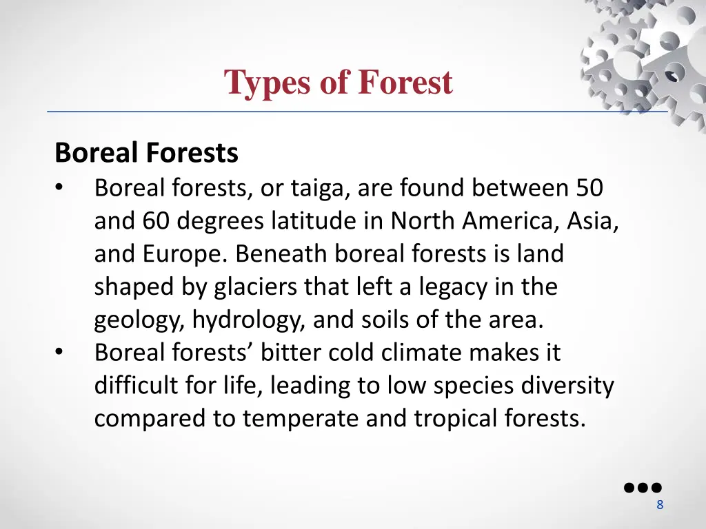 types of forest