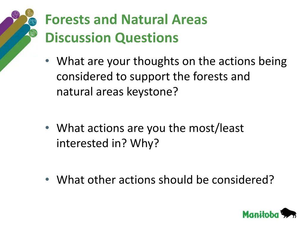 forests and natural areas discussion questions