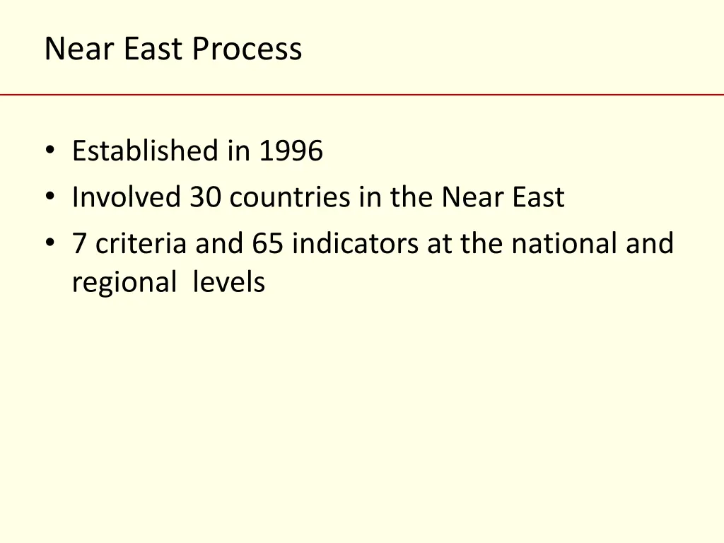 near east process