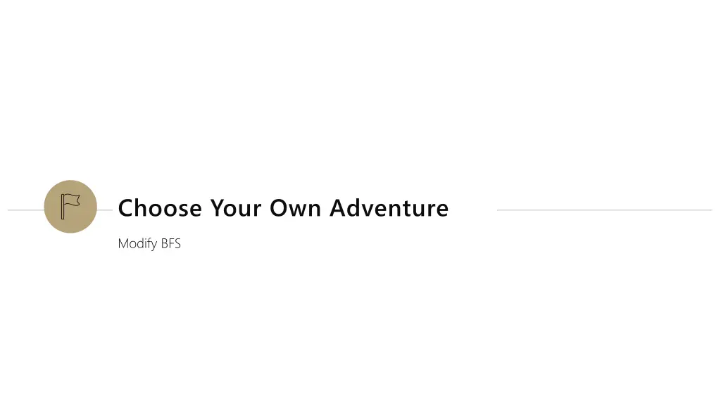 choose your own adventure 1