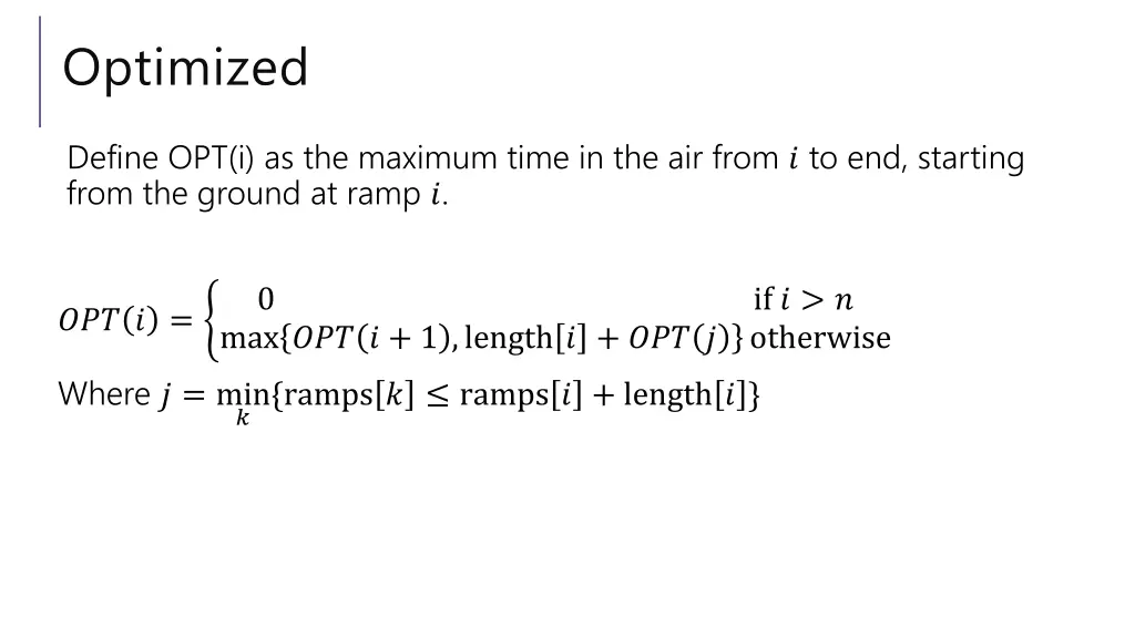 optimized