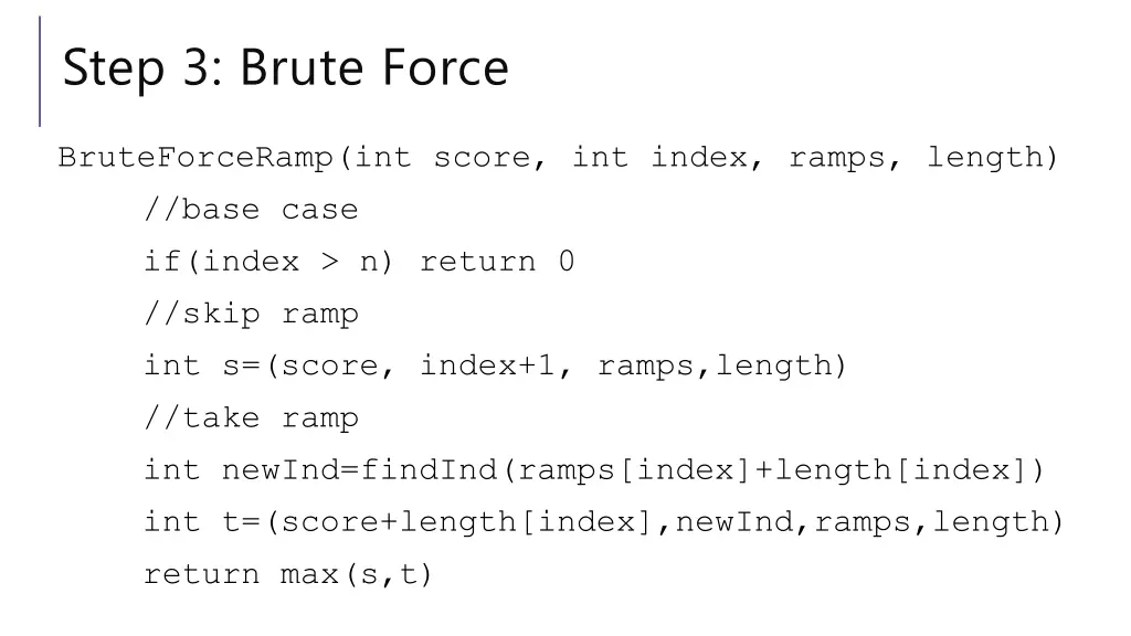 step 3 brute force 2
