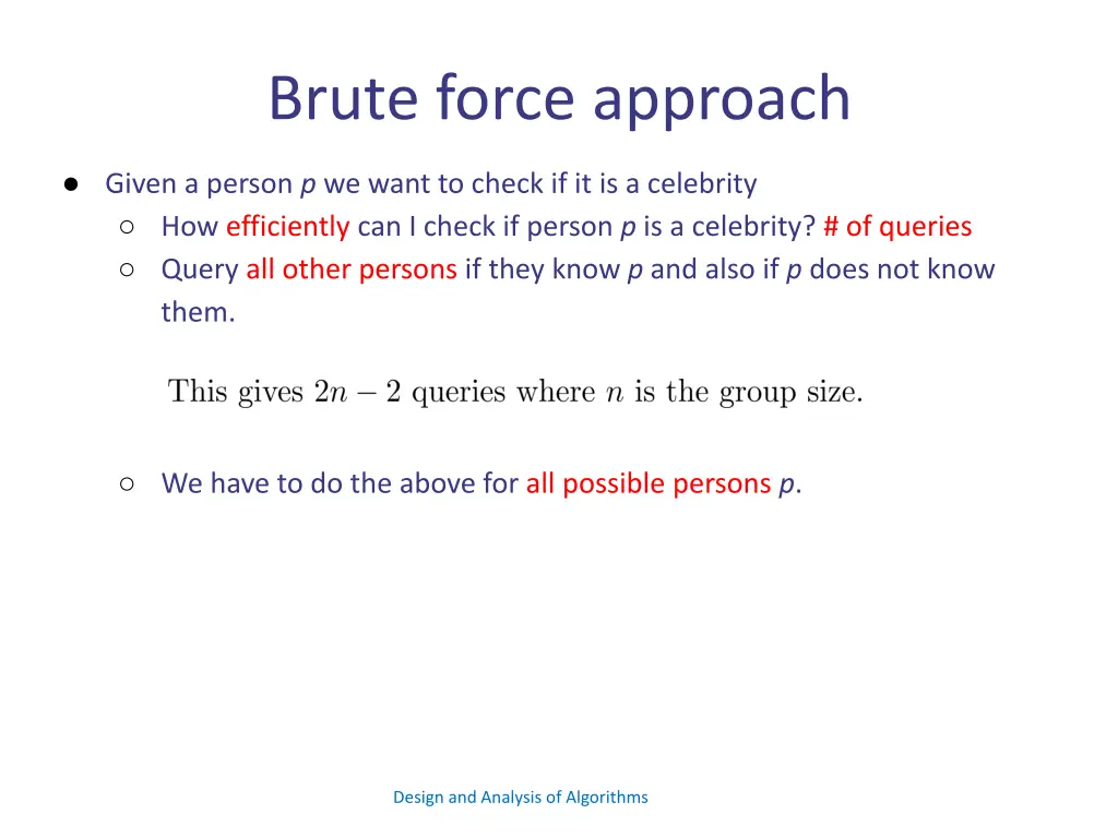 brute force approach 3
