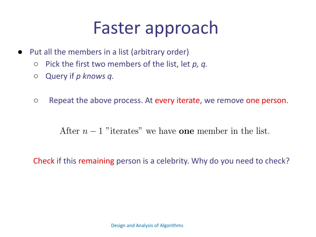 faster approach 4