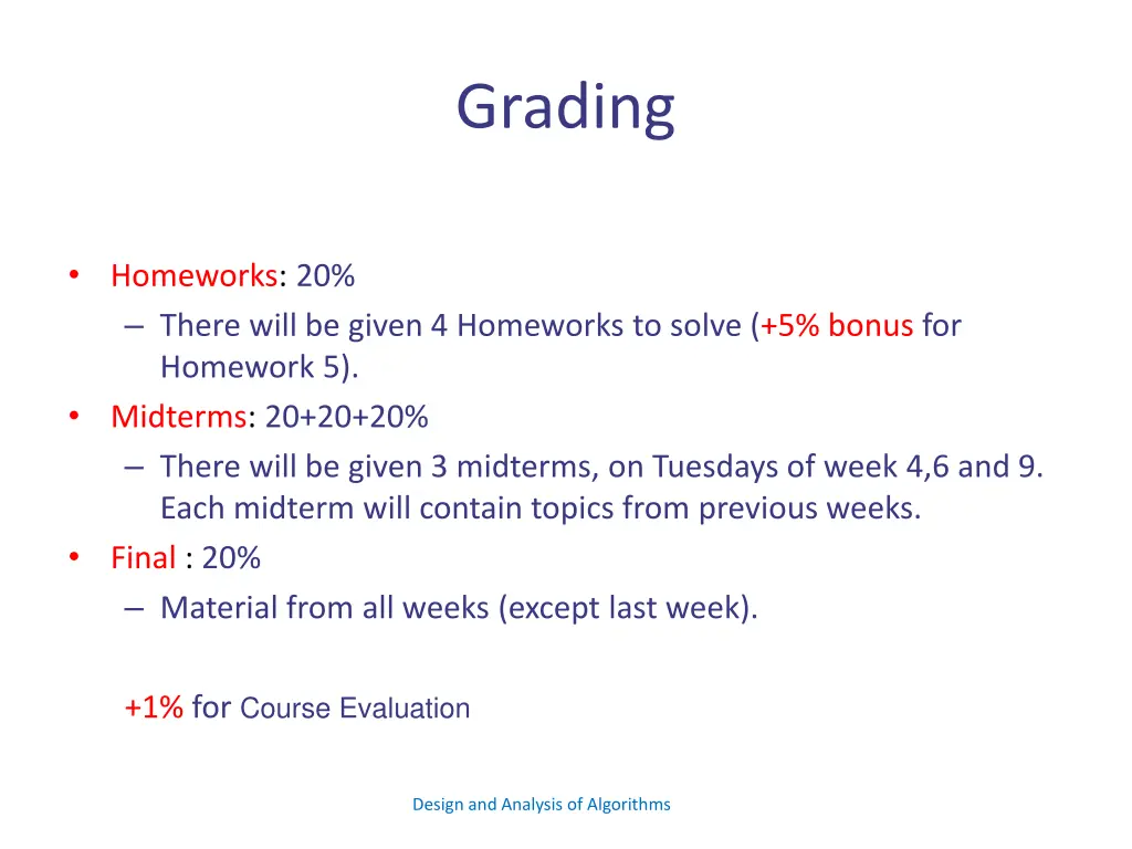 grading