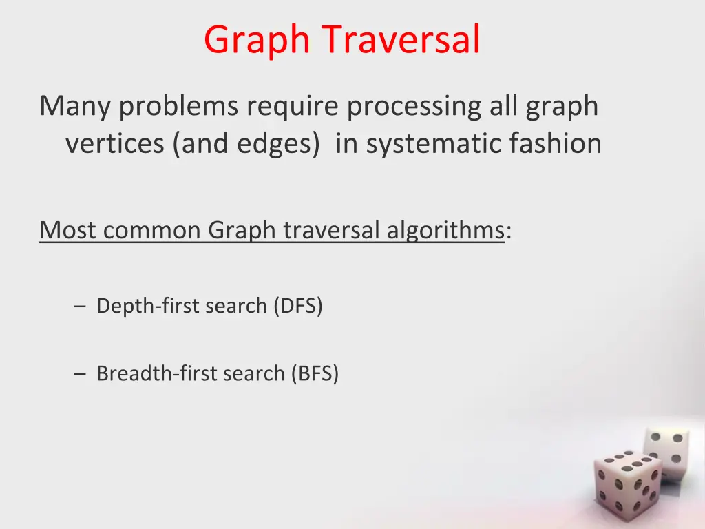 graph traversal