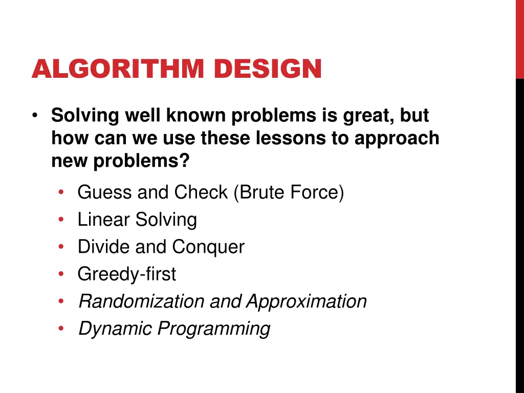 algorithm design 1