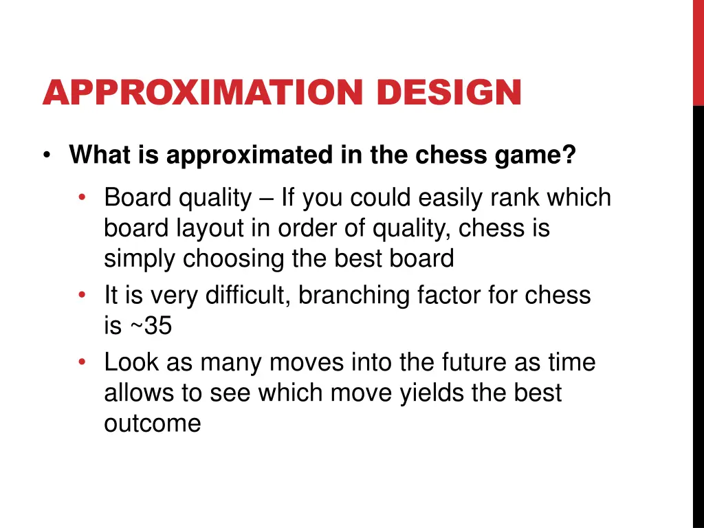 approximation design 3