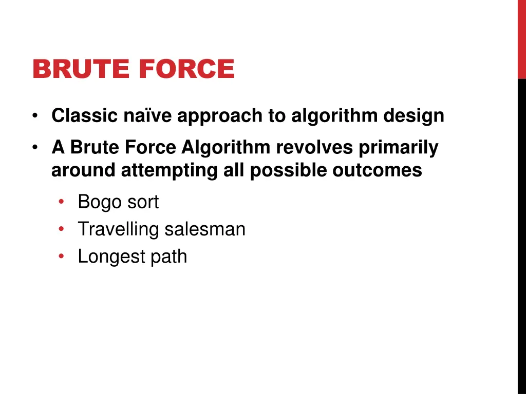 brute force 1