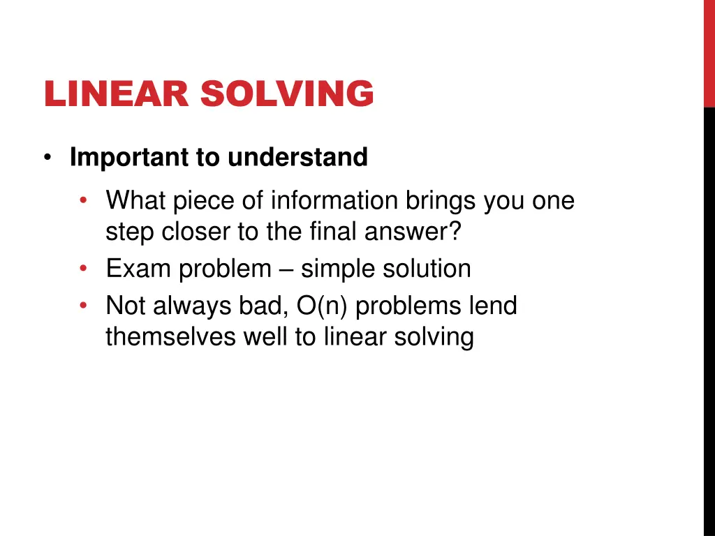 linear solving 4