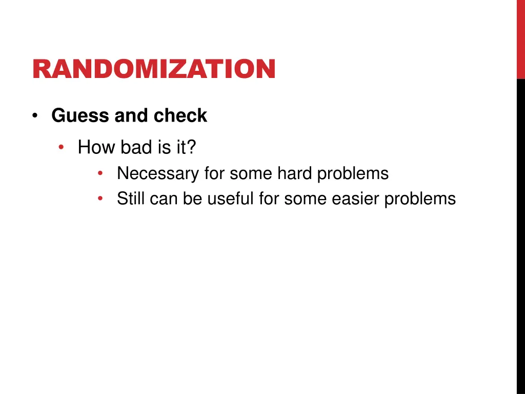 randomization 3