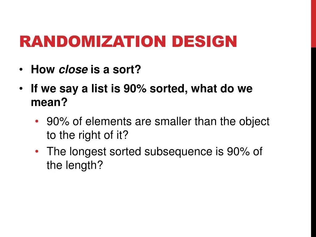 randomization design 11