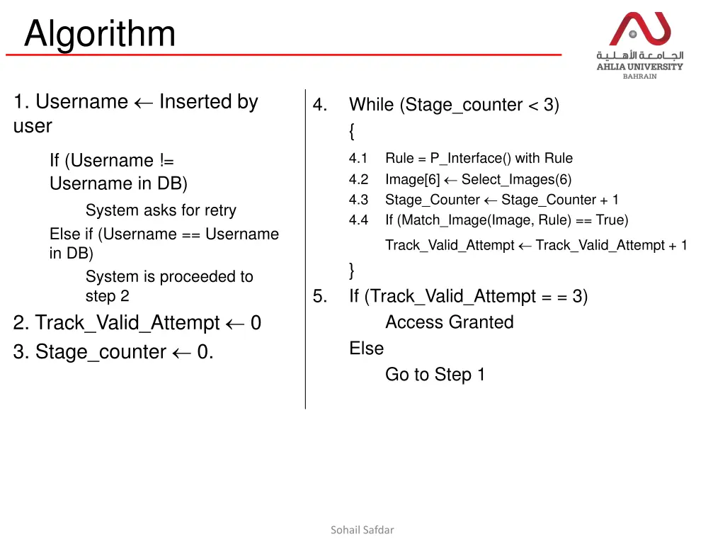 algorithm