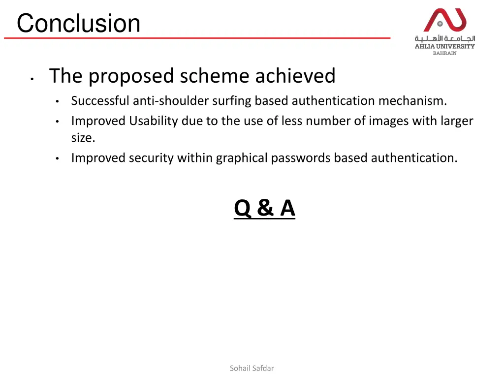 conclusion