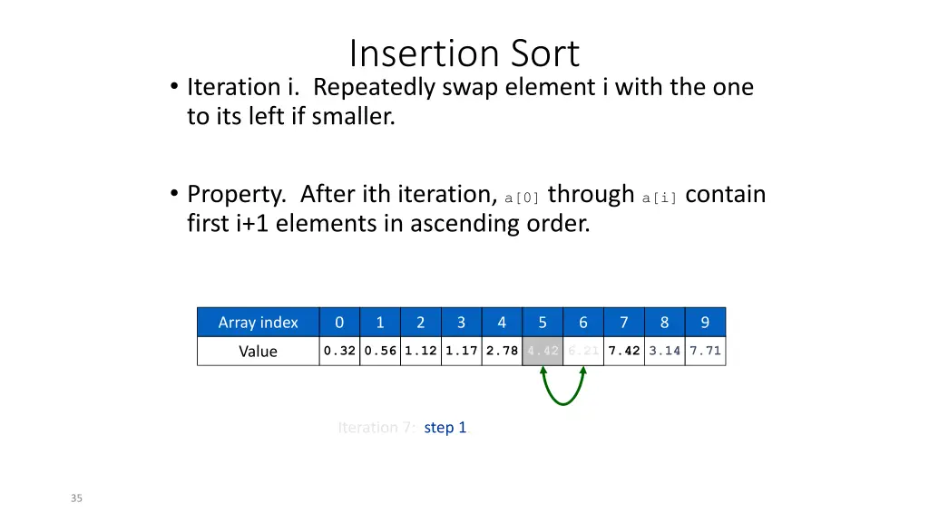 insertion sort 14