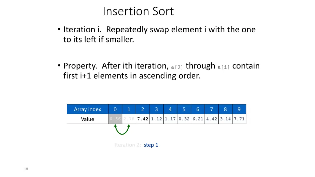 insertion sort 3