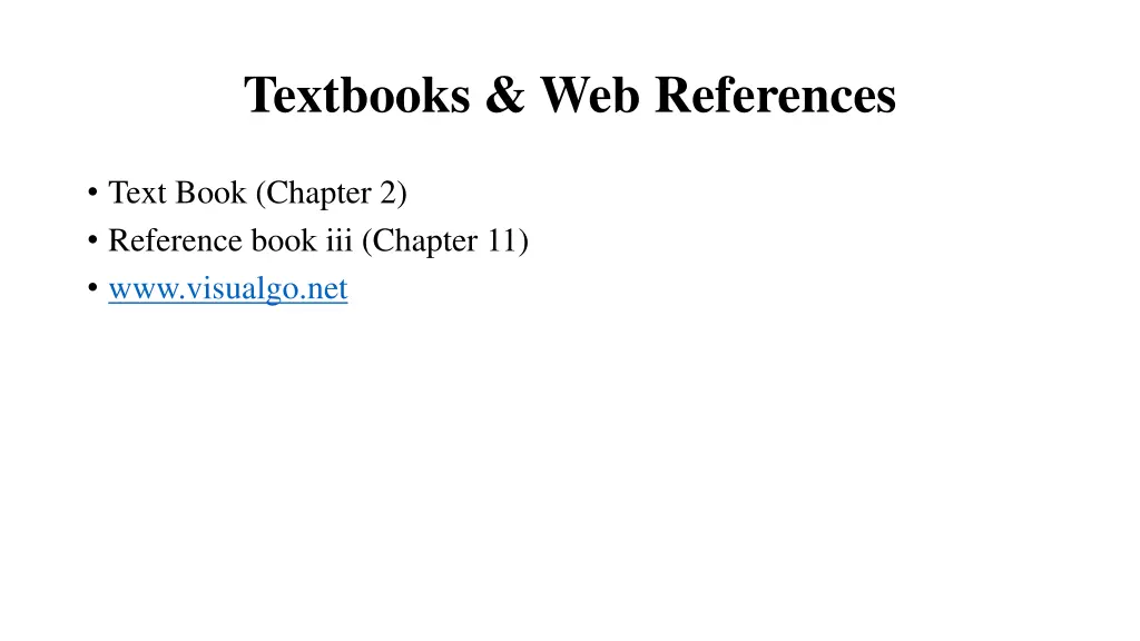 textbooks web references