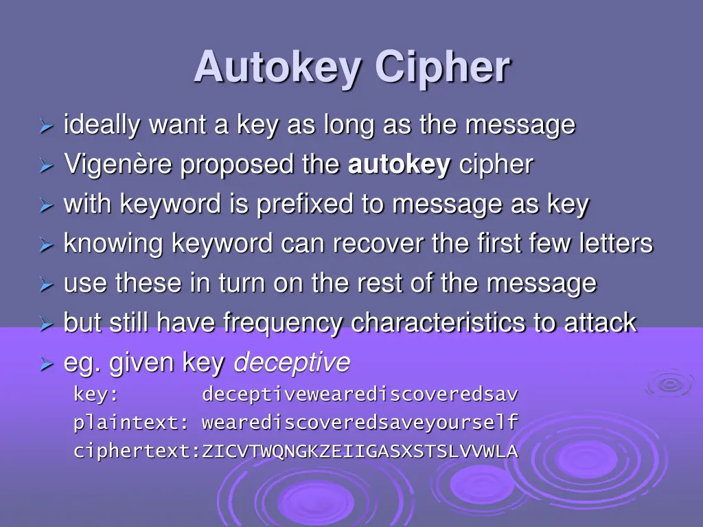 autokey cipher