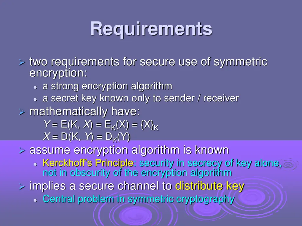 requirements