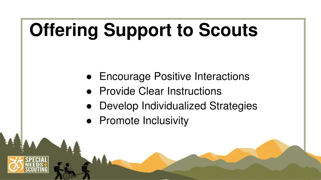 offering support to scouts 1